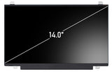 REPLACEMENT 14'' LED HD GLOSS SCREEN 30 PIN CONNECTOR WITH TOP AND BOTTOM BRACKETS