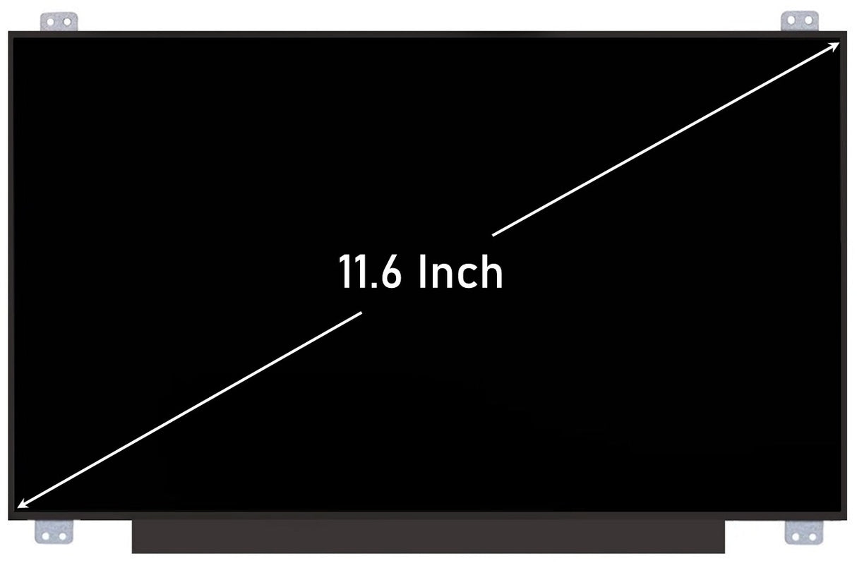 BOE-Hydis NT116WHM-N23 top bottom Brackets