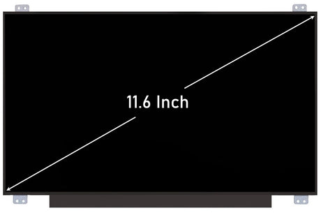 BOE-Hydis NT116WHM-N23 top bottom Brackets