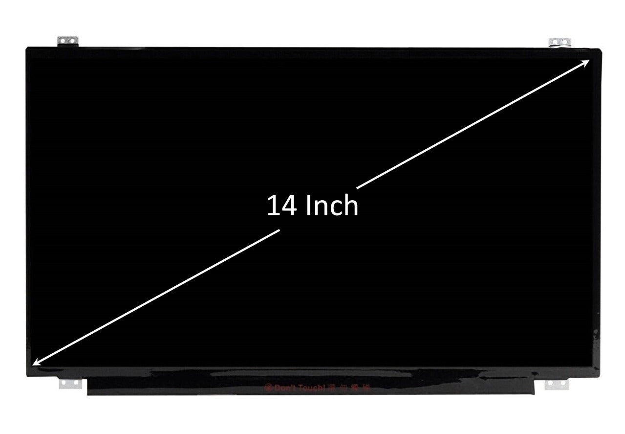 Replacement LCD Screen For Laptop - 14" HD Glossy, 1366x768, 30-Pin, Model NT140WHM-N31